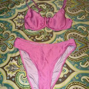 Cupshe Pink Bikini Set